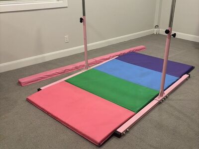 Kids Gymnastics Bar, Mat and Beam