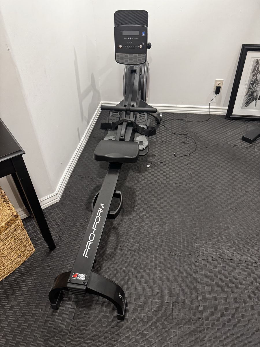 ProForm 750R Rower Rowing Machine with Digital Display and SpaceSaver Design