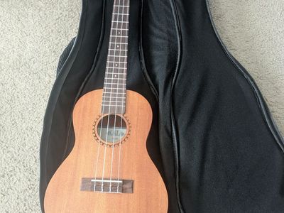 Kala KA-15C Concert Ukulele with Aklot Gig Bag