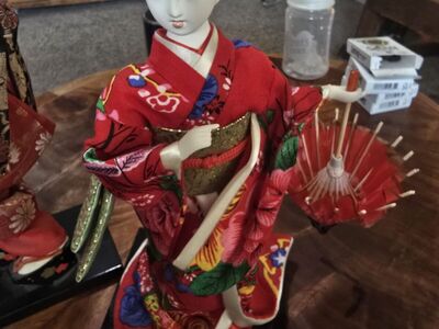 Vintage Geisha Doll