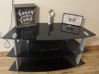 Glass Tv Stand