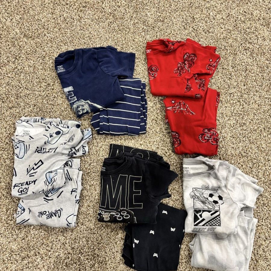 Carters Boy Pajamas size 10 (slim fit)