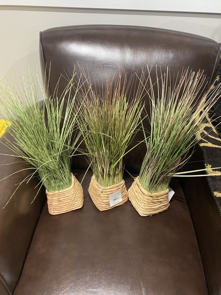 Onion Grass Bundle Artificial Plant 3 Pk