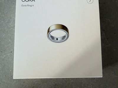 Oura Ring Gen 4 Gold Size 7