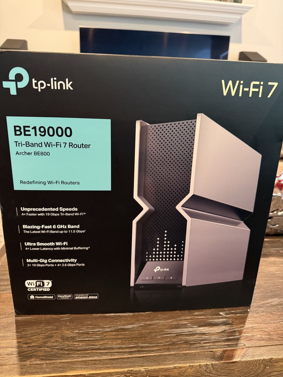 TP-Link Tri-Band BE19000 WiFi 7 Router