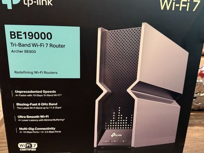 TP-Link Tri-Band BE19000 WiFi 7 Router
