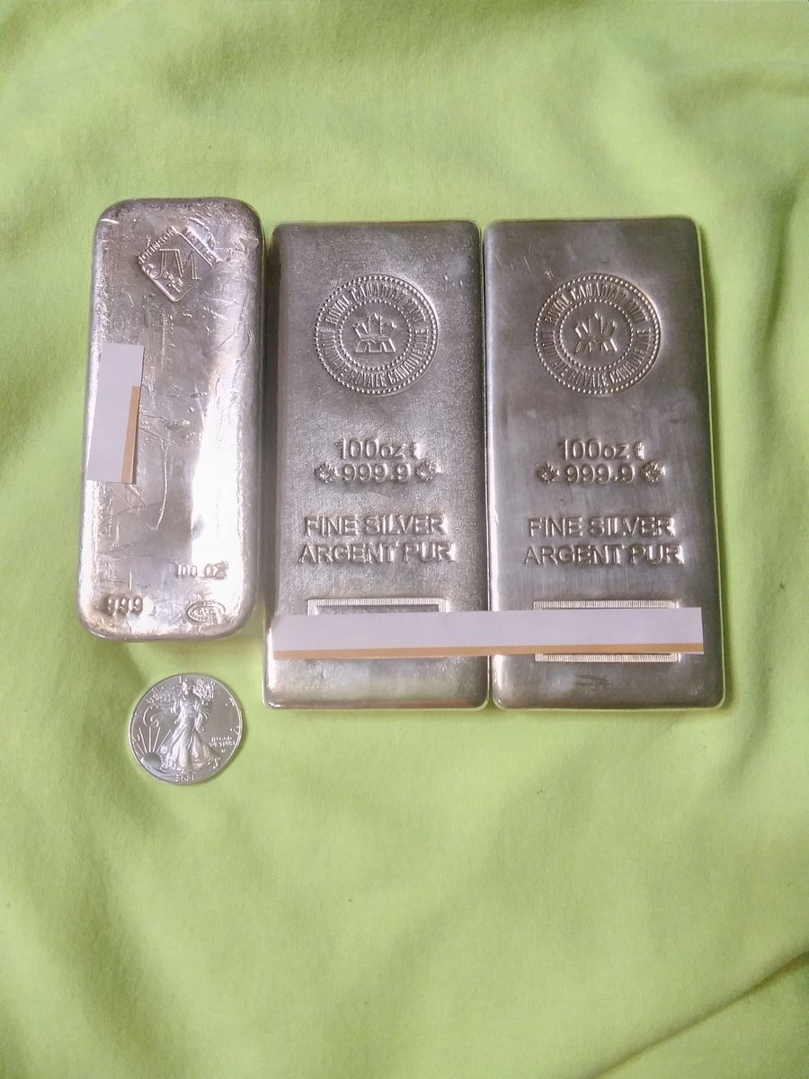 100 oz Silver Bar