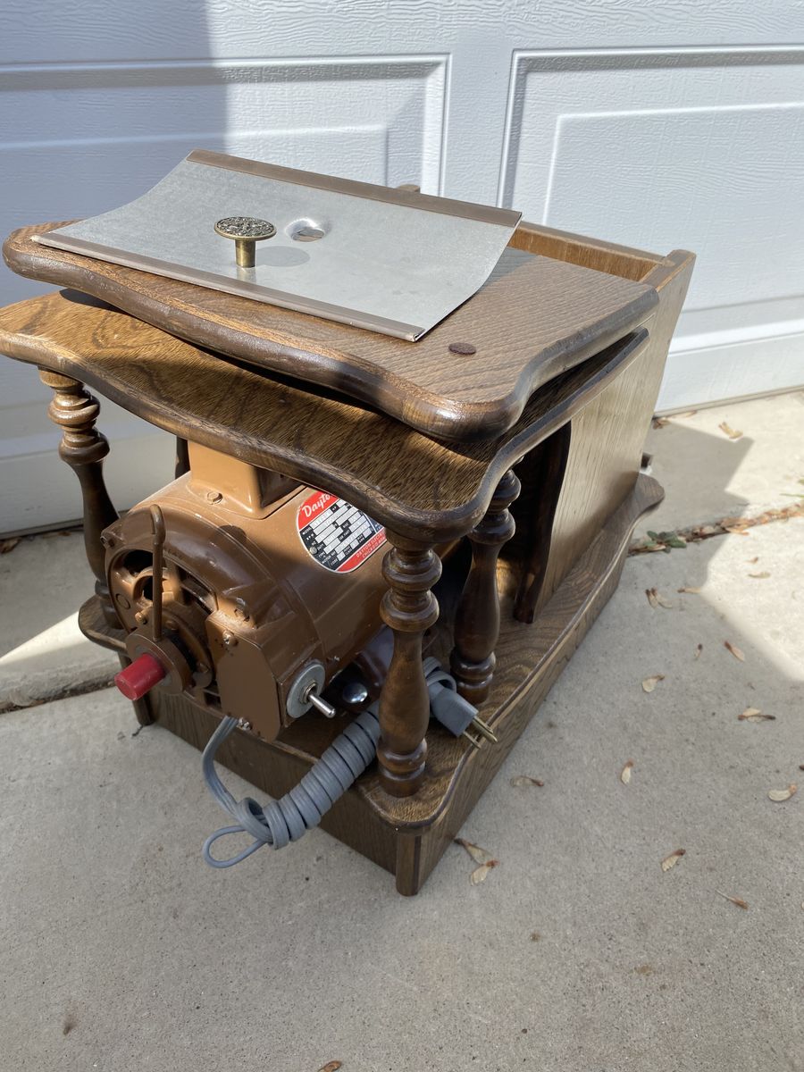 Vintage Golden Grain Wheat Grinder