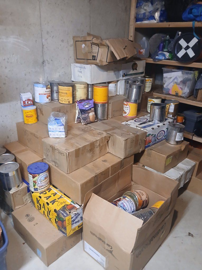 Long Term Food Storage- Grains, Oats, ect.