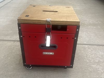 Kamp kitchen Box with burners