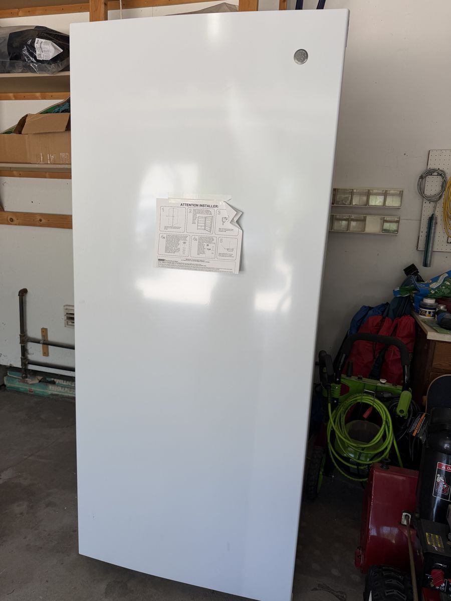 GE Standing Freezer Like New