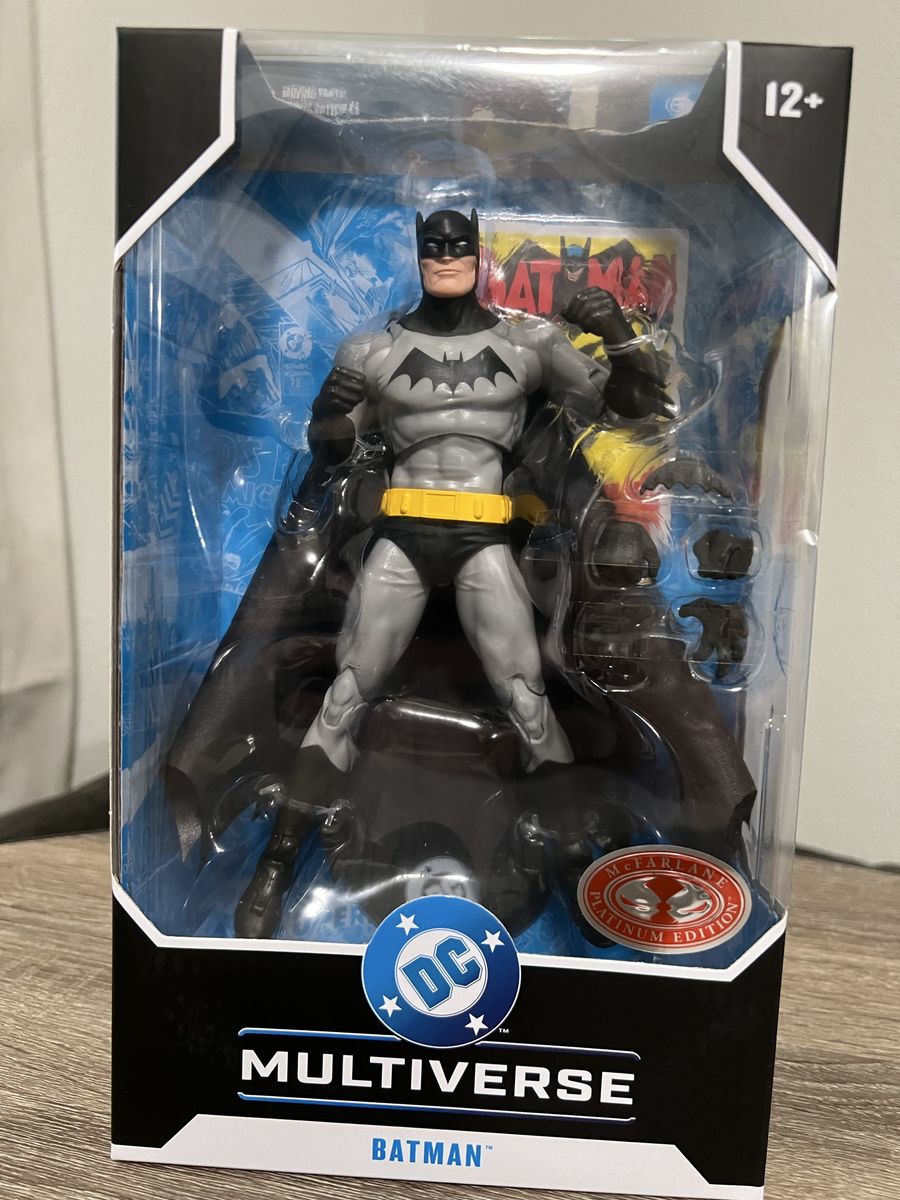 McFarlane Toys DC Multiverse Batman Golden Age #1 Platinum Edition Action Figure New