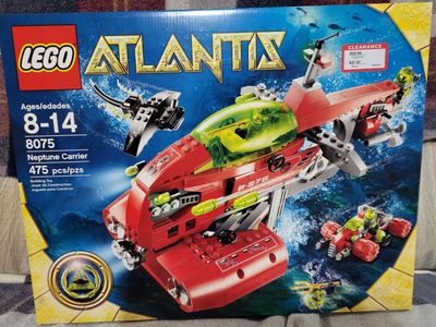 LEGO ATLANTIS NEPTUNE CARRIER 2010 ISSUE