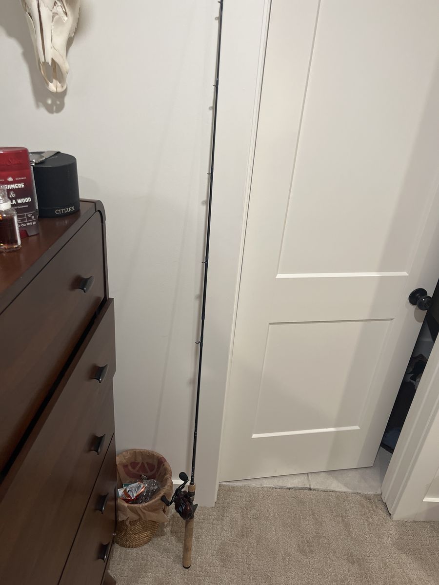 Bass Pro Shop Rod With Lews Baitcasting Reel