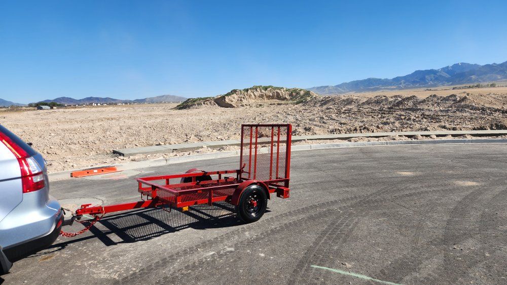 4X6 Trailer With Ramp/Tilt Trailer
