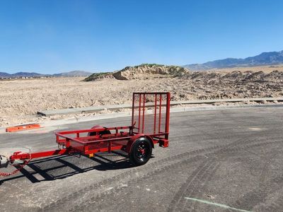 4X6 Trailer With Ramp/Tilt Trailer