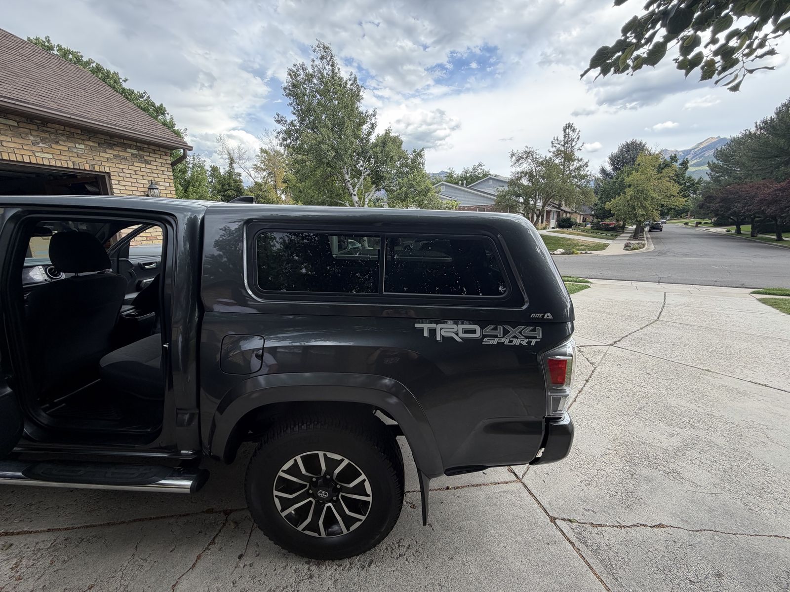 2023 Toyota Tacoma ARE Camper Shell - Gunmetal Grey