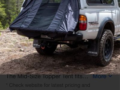 Topper Tent Mid-Size Truck Bed Tent - Overlanding & Camping Shelter