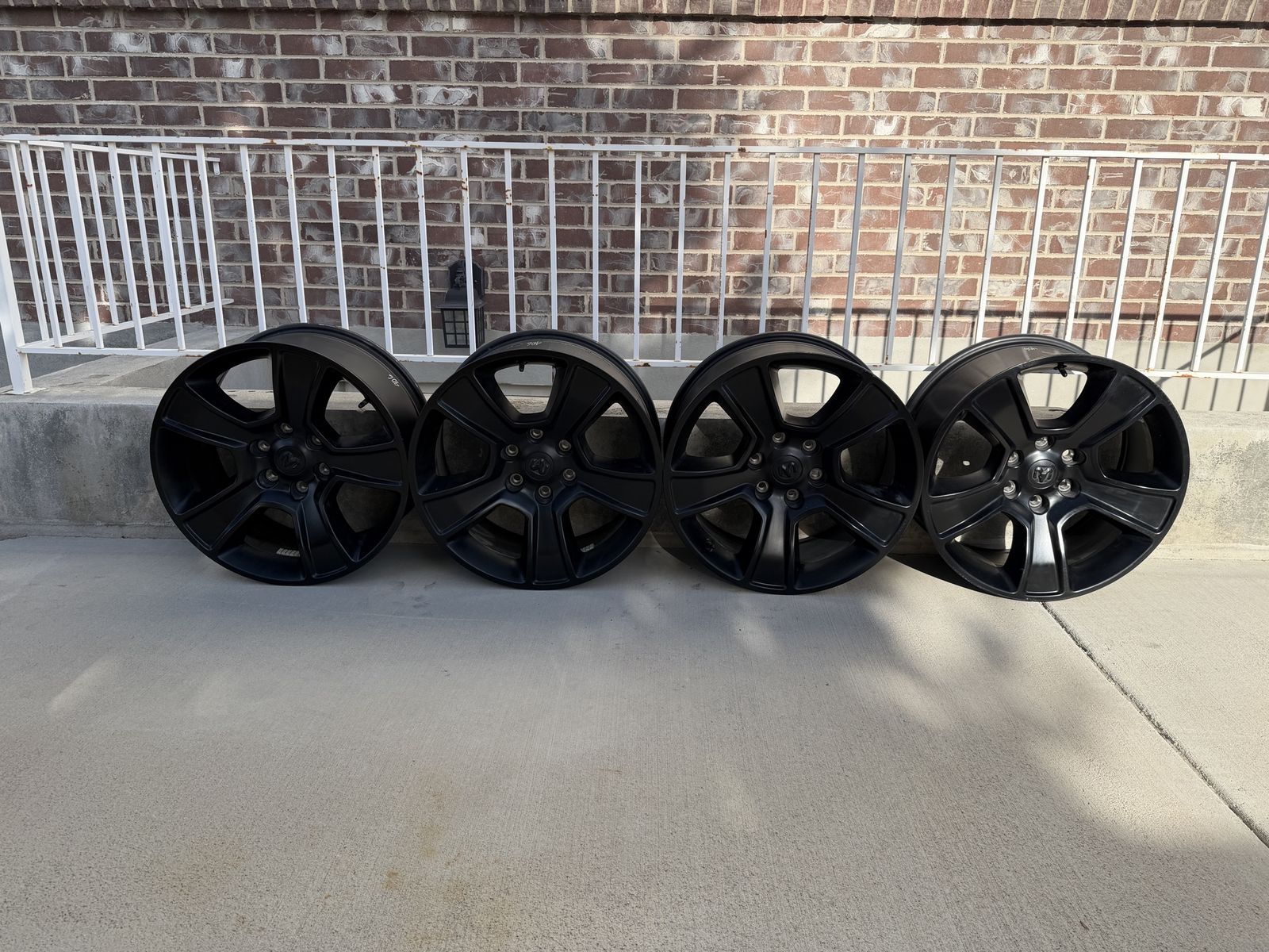 Black Ram Wheels 20x9 6x5.5