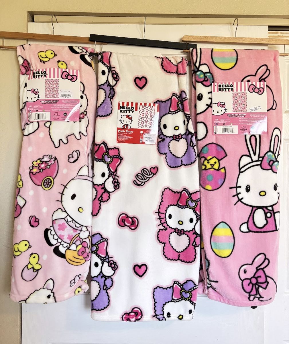 Valentine’s Easter Hello Kitty Blankets