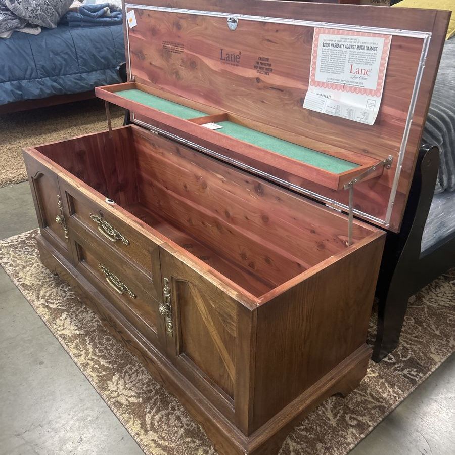 Wooden chest