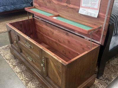 Wooden chest