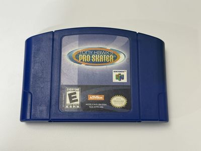 Authentic Nintendo 64 / N64 Game / Tony Hawks Pro Skater