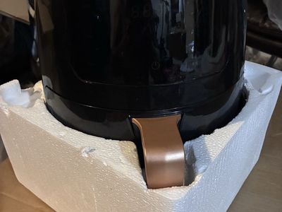 Unbranded Black & Rose Gold Digital Air Fryer