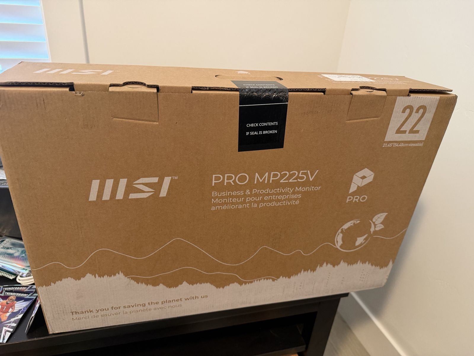 MSI Pro MP225V 22” Business Monitor