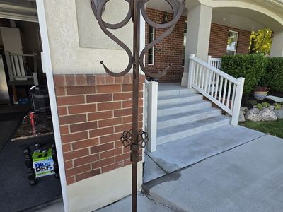 Ornate Wrought Iron Coat Rack/Hall Tree - Vintage Style Free Standing Hat & Coat Holder