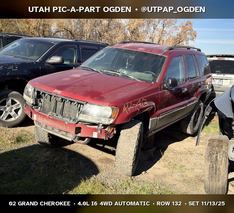 2002 Jeep Grand Cherokee WJ Parts - UTPAP Ogden