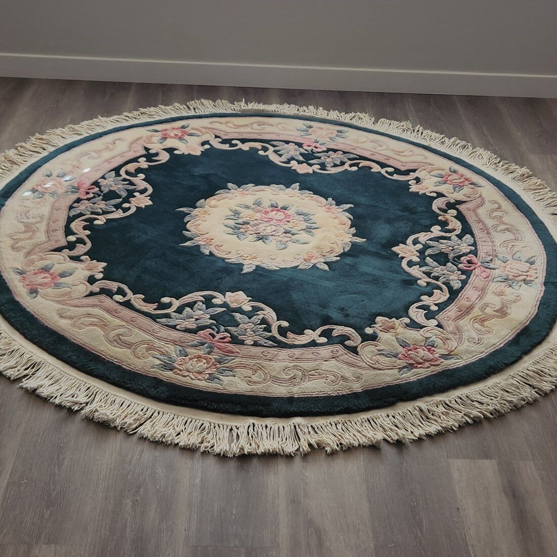 Round Oriental Rug