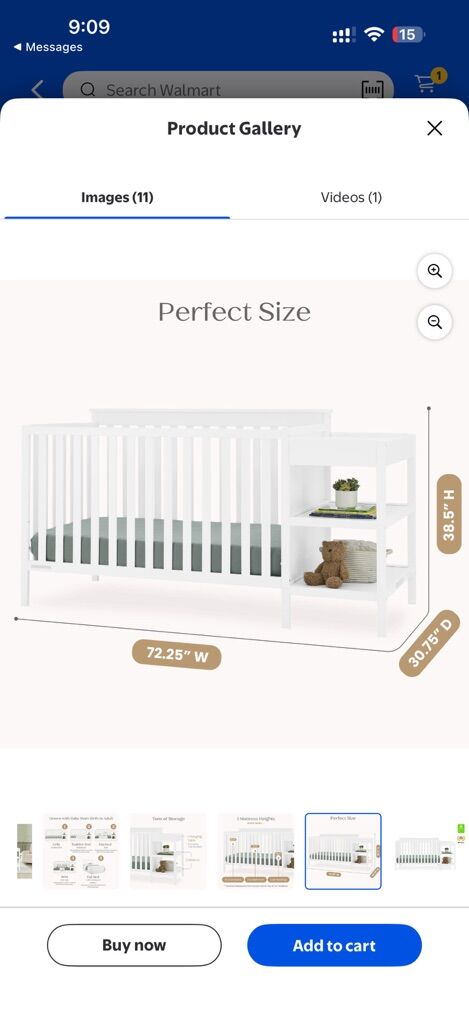 Brand New In Box! Delta Crib