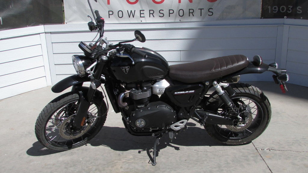 2024 Triumph Scrambler 1200 X Sapphire Black