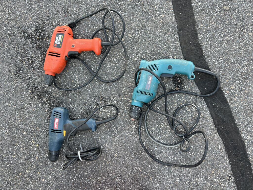 Corded Drill Tools