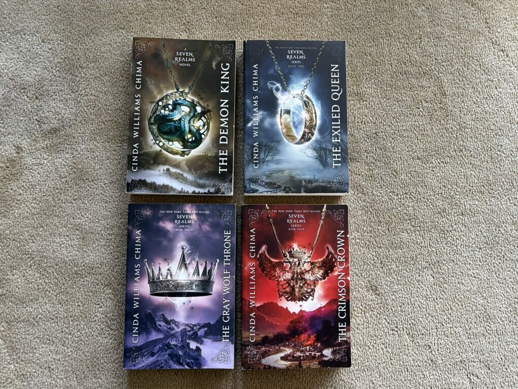 Complete Seven Realms Series, by Cinda Williams Chima (paperbacks)