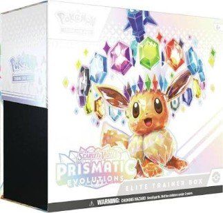 Pokemon Scarlet & Violet Prismatic Evolutions Elite Trainer Box - Sealed