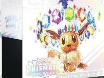 Pokemon Scarlet & Violet Prismatic Evolutions Elite Trainer Box - Sealed