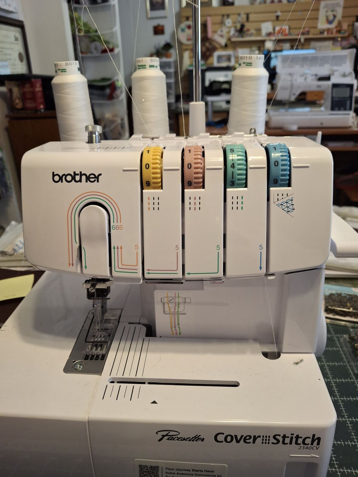 Brother Pacesetter Cover Stitch Machine
