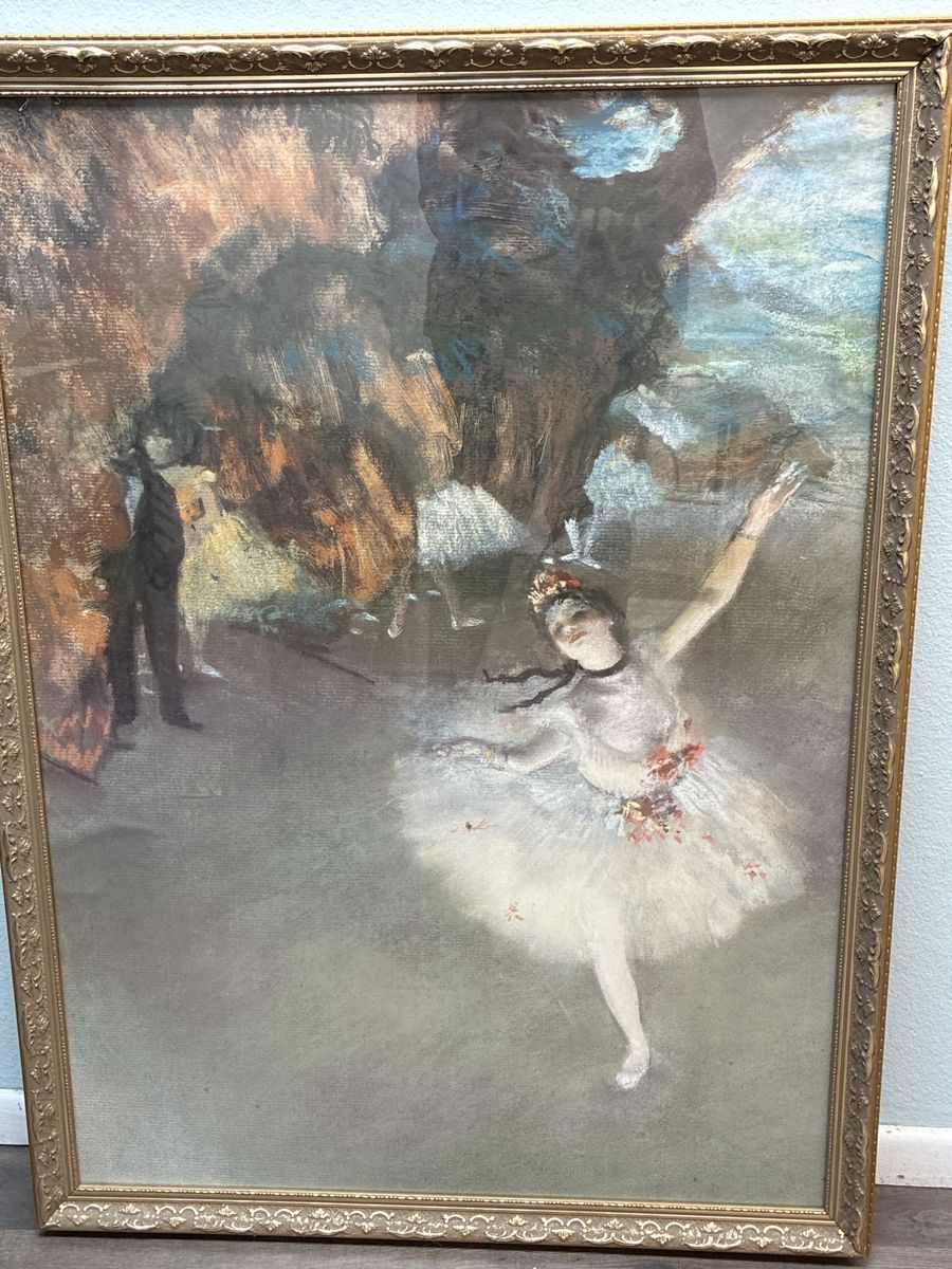 Degas Print  The Star