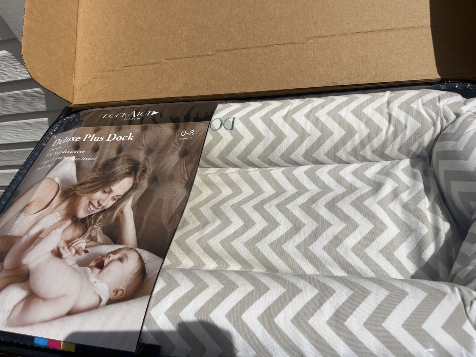 Dock a Tot Deluxe+ dock and cover