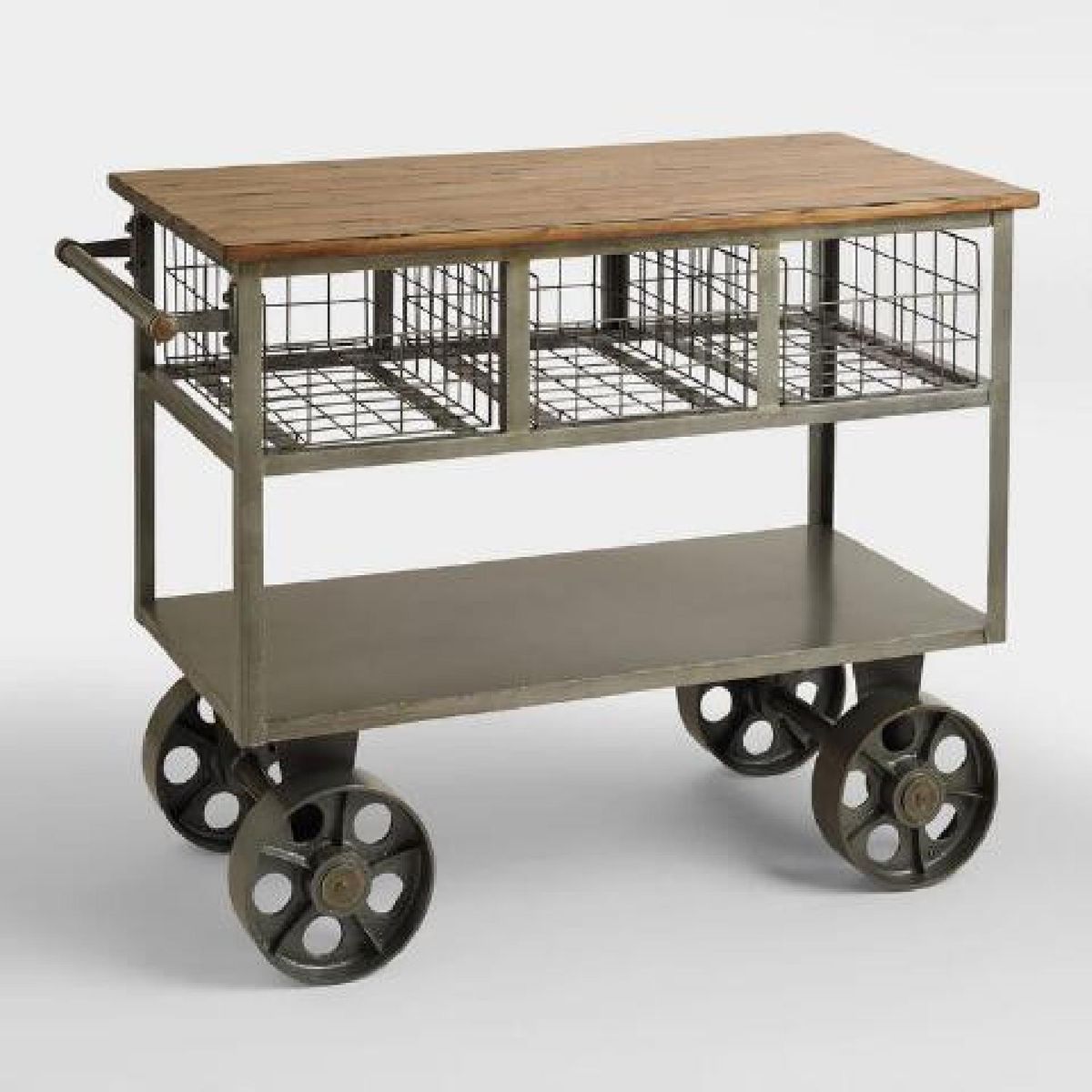 World Market Industrial Cart