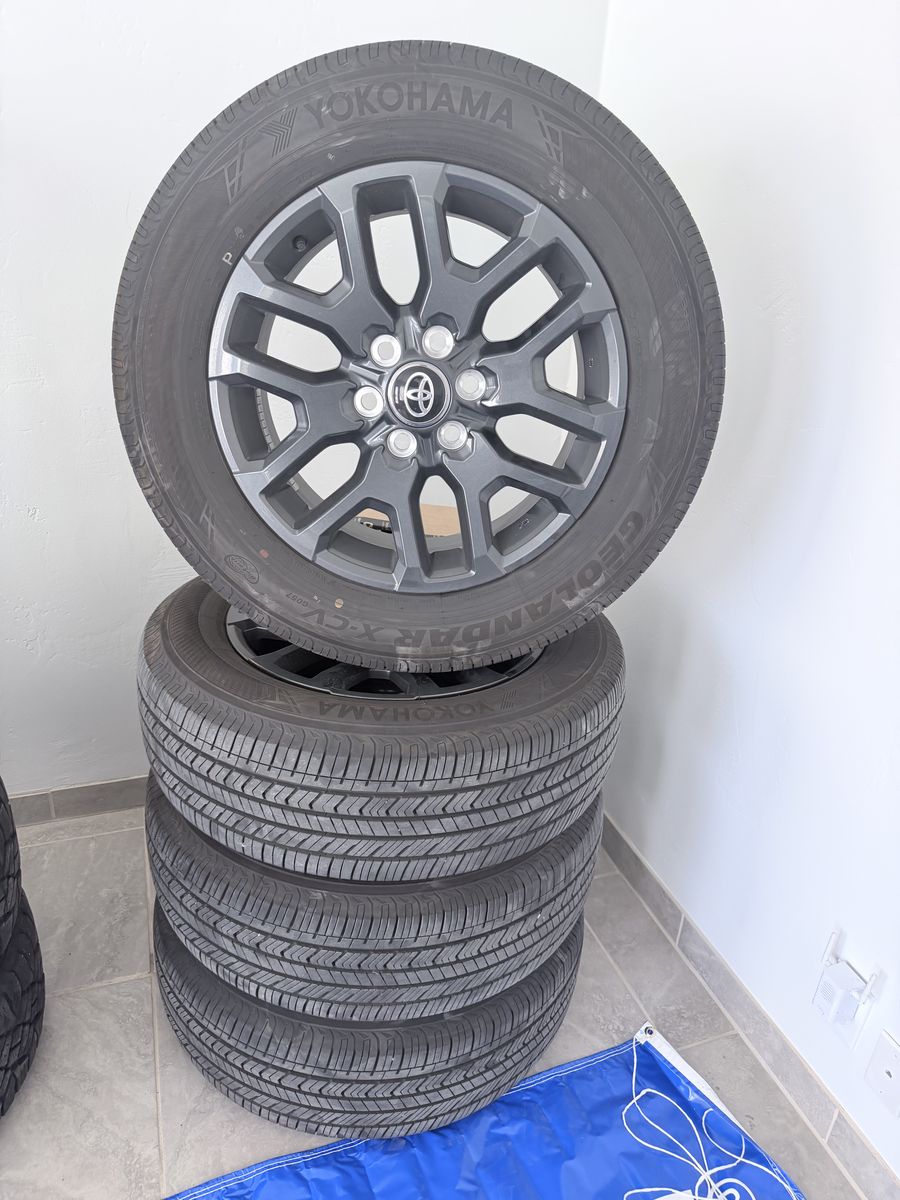 New 265/60R20 Toyota Tundra Tires/wheels