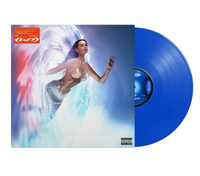 Katy Perry-143 Indie Exclusive Clear Blue Vinyl