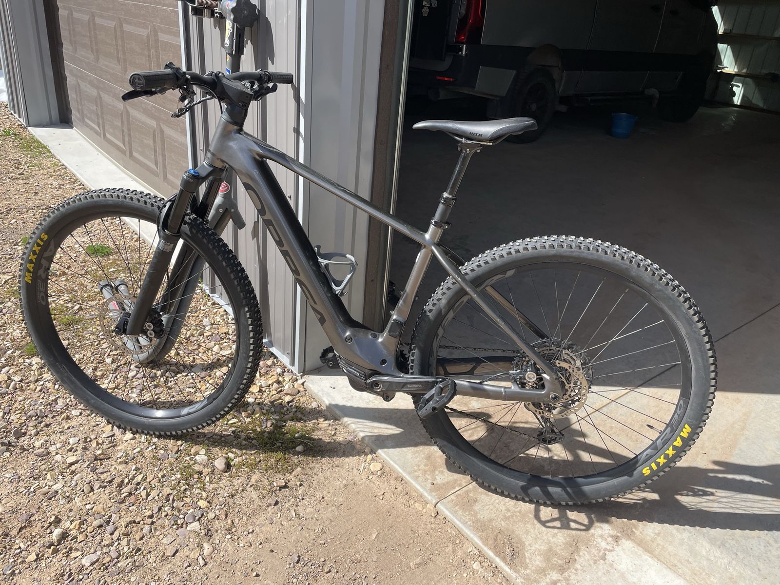 Orbea Urrun M10 29er hardtail E-mountain bike.