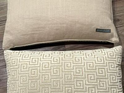 Throw Pillows White Ryan Studio Higher End