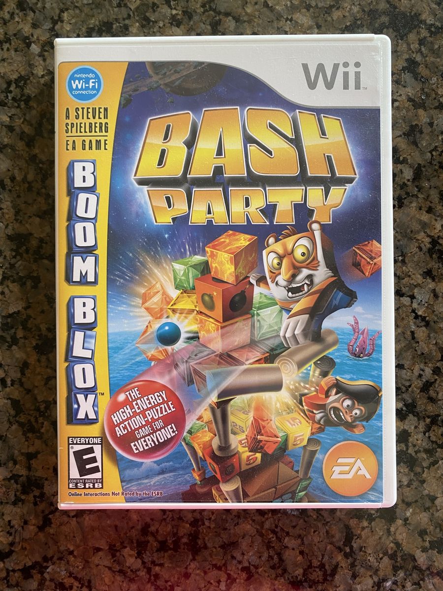 Boom Blox Bash Party for Nintendo Wii - Complete with Case and Manual