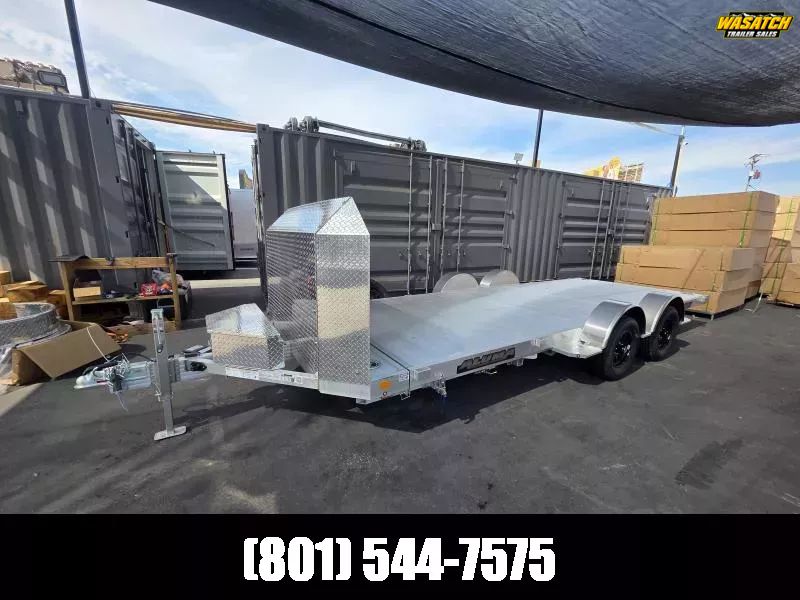 2026 Aluma 8218 LP Tilt (7X18) Aluminum Car Hauler