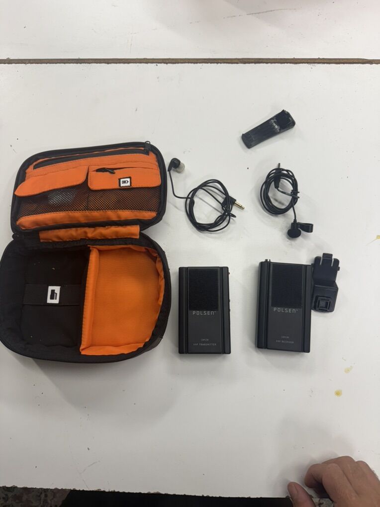 Polson Lav Microphone & transmittet (CAM 2W)