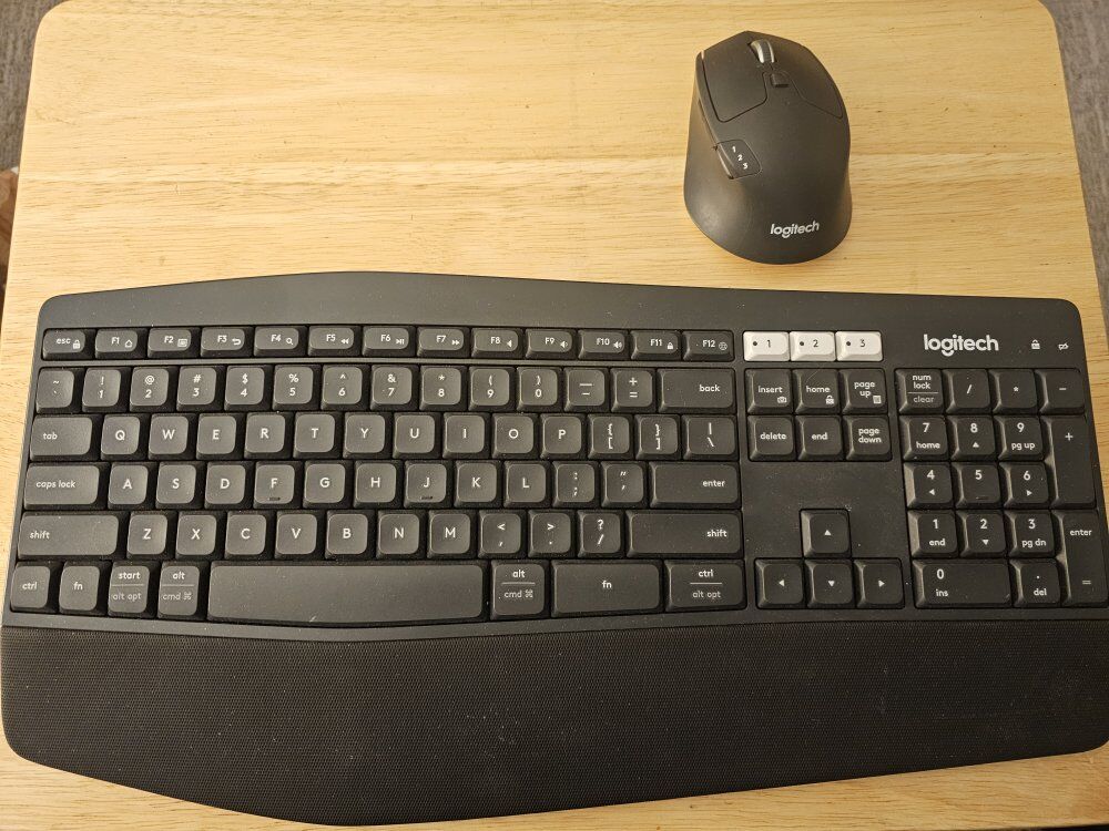 Logitech MK850 fullsize wireless keyboard+mouse co